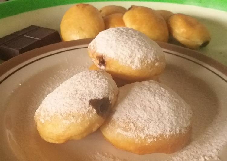 Bombolini isi coklat