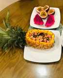 Cơm rang quả dứa