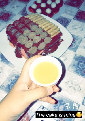 صورة لوصفة كيكة الفانتا (فراولة)