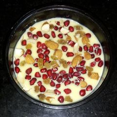 Fruit and Nut custard A picture of Fruit and Nut custard.