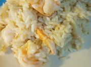 A picture of coconut cream rice