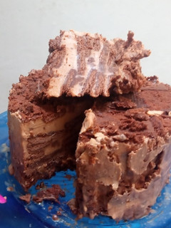 Una foto de Chocotorta helada