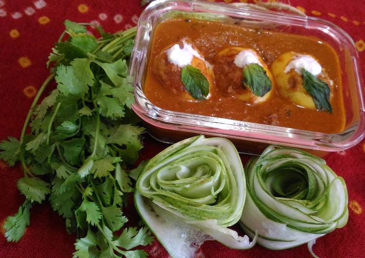 Steps to Prepare Homemade Mughlai egg curry