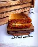 پنینی سوسیس با نان باگت🌯