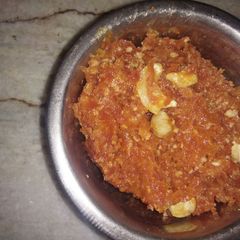 Gajar ka halwa A picture of Gajar ka halwa.