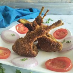 A picture of Grilled mutton chops.