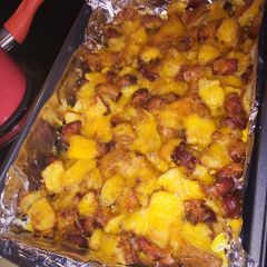 A picture of Oven Roasted Sausage & Potatoes.