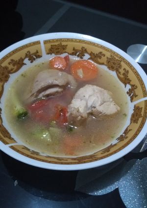 Foto resep Sup ayam favorit keluarga