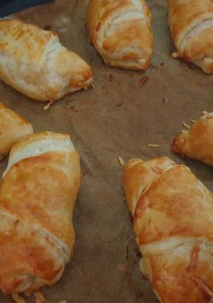 Une photo de Croissants garnis