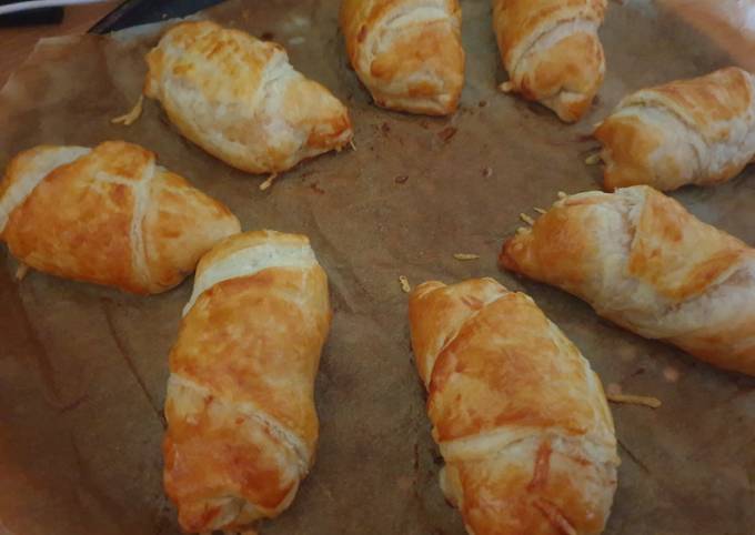 Croissants garnis