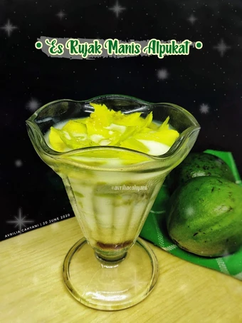 Langkah Mudah untuk Menyiapkan Resep Es Rujak Manis Alpukat yang Lezat Anti Ribet, Lezat