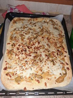 Φωτογραφία της συνταγής Πίτσα καρμπονάρα 🍕