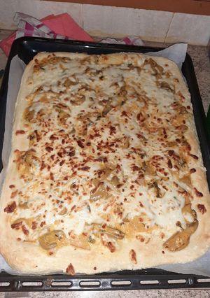 Φωτογραφία της συνταγής Πίτσα καρμπονάρα 🍕