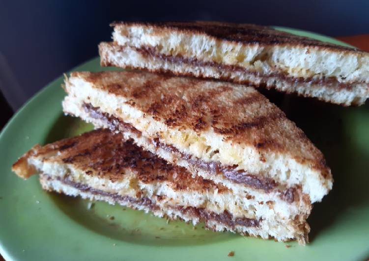 Roti Panggang Cokelat Keju