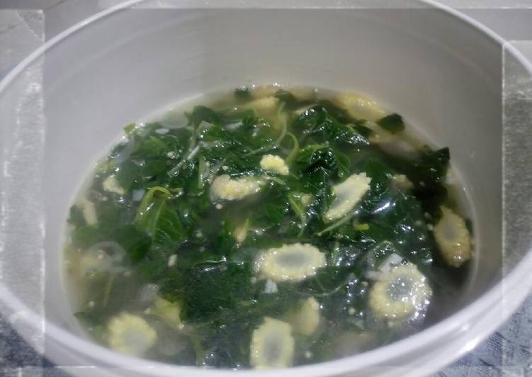 Resep Sayur bayam jagung muda, Menggugah Selera
