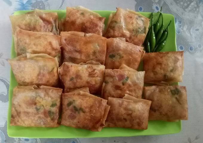 Martabak Tahu dan Sosis