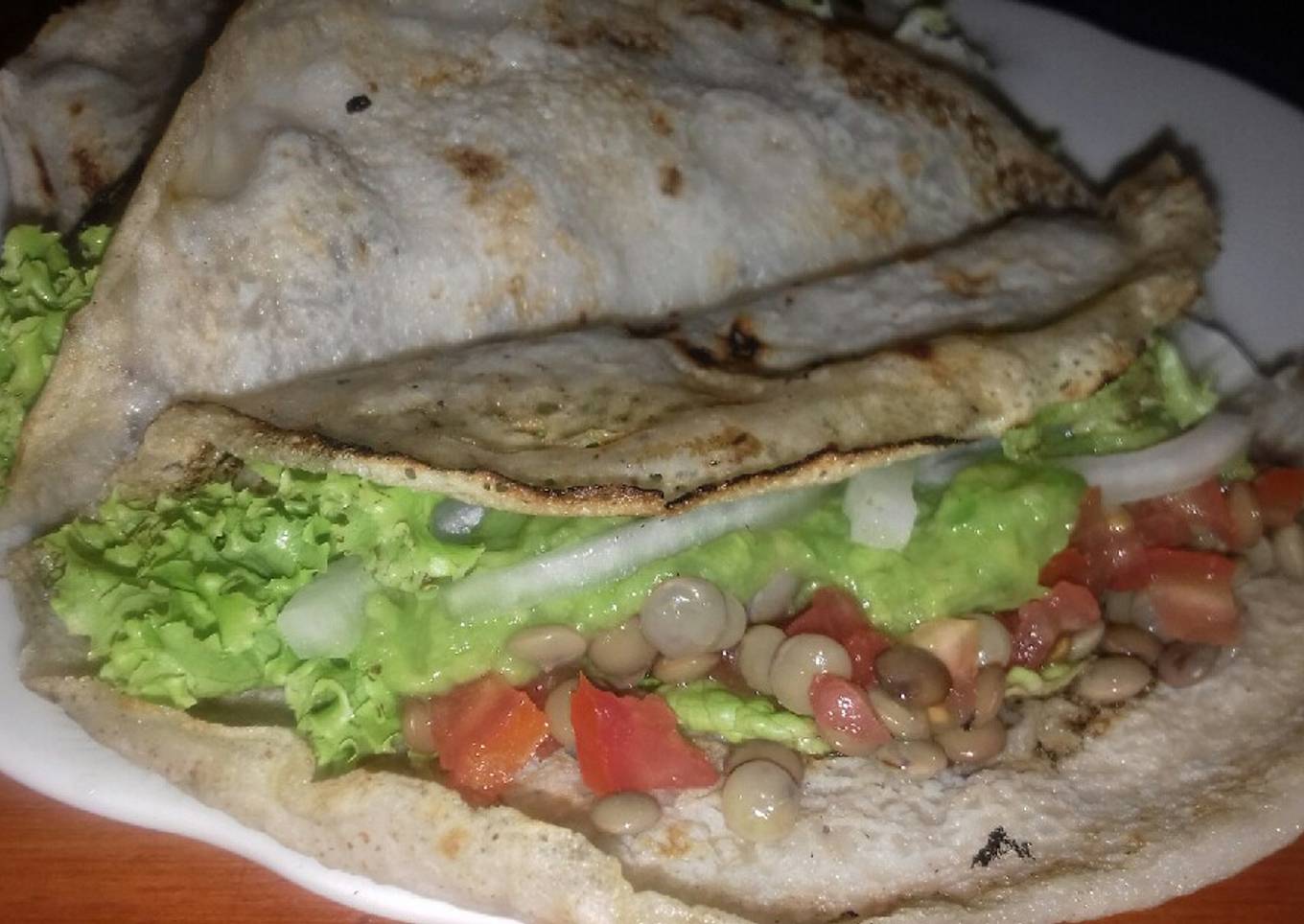 Tacos fríos (veganos)