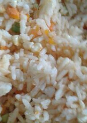 Una foto de Arrocito rojo que no se pega ni se bate