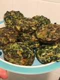 Muffins de ricotta y espinaca