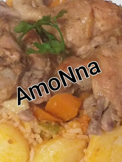 صورة لوصفة مقلوبة الارز