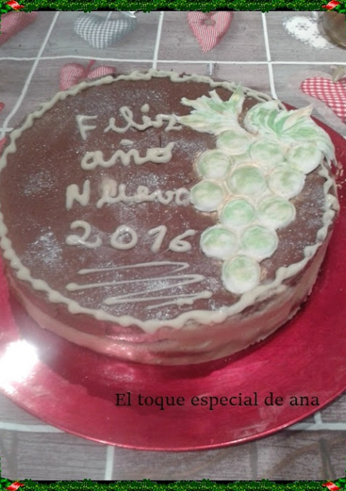 Una foto de Tarta de tiramisú con chocolate