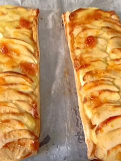 Una foto de Tarta de manzana