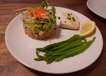 Easiest Way to Prepare Yummy Japaneseinspired salmon stack