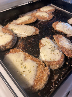 Una foto de MILANESAS de BERENJENA 🍆 rápidas
