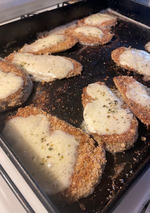 Una foto de MILANESAS de BERENJENA 🍆 rápidas