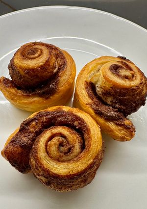 Una foto de Rollos de chocolate