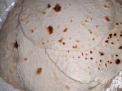 A picture of tortilla with shortening