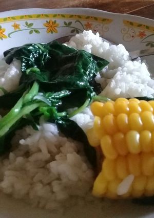 Foto resep Sayur Bening Bayam & Jagung Manis
