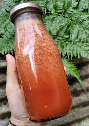 Foto resep Smoothie pepaya nanas