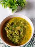 Gulai Daun Singkong Tumbuk Tempe Semangit