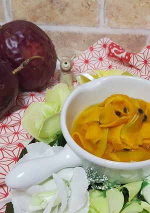脆脆百香南瓜 的食譜成品照片