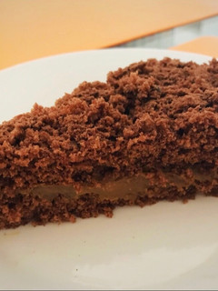Una foto de Bizcochuelo de chocolate al microondas con dulce de leche ®