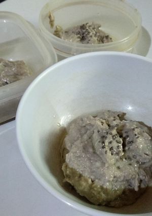 Foto resep Mpasi 8m+ bubur ampela kacang tanah labuSiam teri double prohe4*