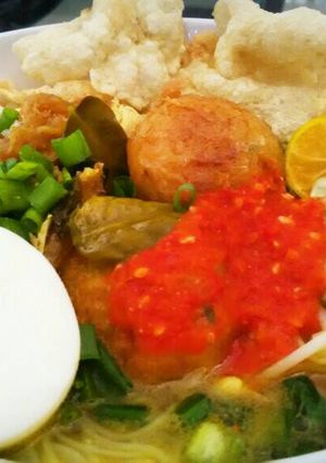 Foto resep Soto ayam komplit