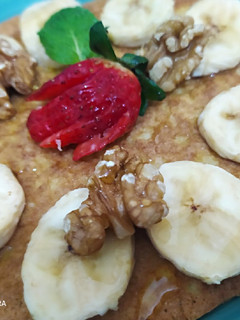 A picture of Healthy Pancakes Without Flour.