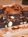 Brownie chocolat noix de macadamia