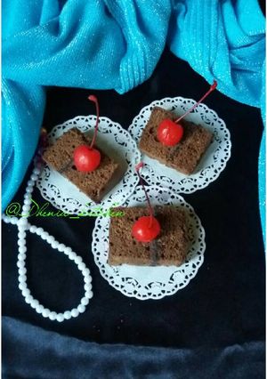 Foto resep Brownies kukus lapis coklat 👍🍰🍫