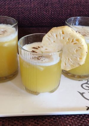 પાઈનેપલ જ્યુશ(Pineapple Juice Recipe In Gujarati) રેસીપી મુખ્ય ફોટો