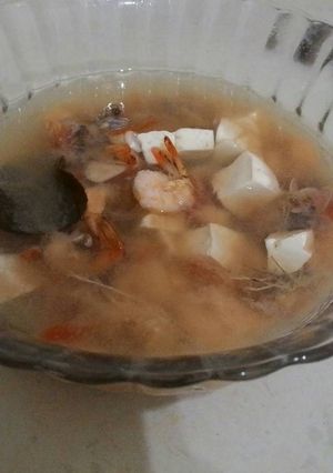 Foto resep Penget Udang Tahu
