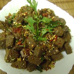 A picture of Ragi Idli Fry.