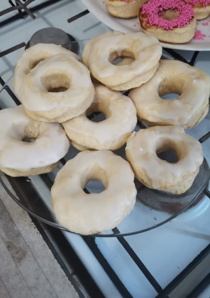 Una foto de Donas al horno
