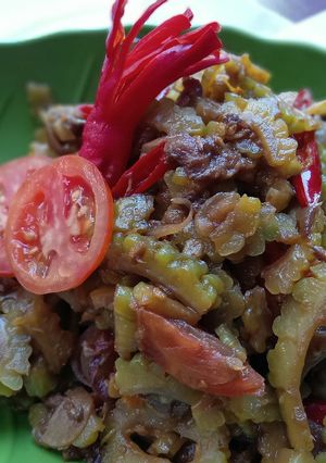 Foto resep Tumis pare ikan asin(no pahit)