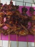 Brochetas de alitas de pollo...🍡🍖🍗🇨🇱🇩🇴