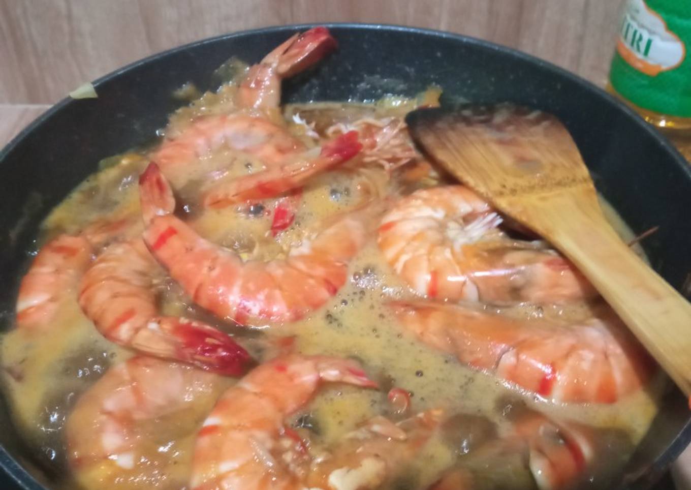 Udang bumbu bisktik