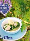 Canh bắp bí ngòi nhồi thịt
