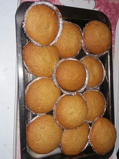 صورة لوصفة كب كيك بالموز